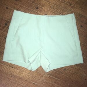 Banana Republic flat front mint green 4R shorts